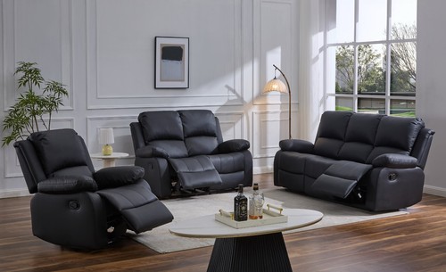 Recliner lazy boy black sofa - lazy,