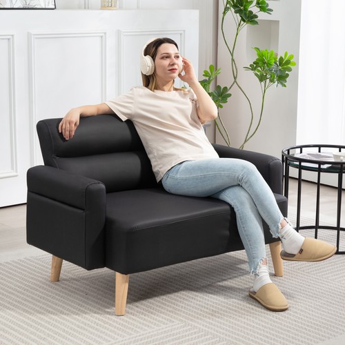 Small seater sofa faux - small, sofa,