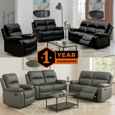 Sofa Suite Bonded Leather