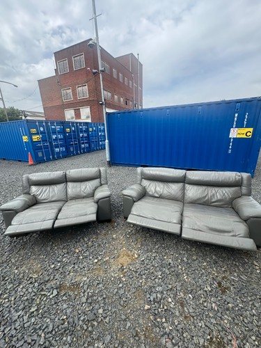 Dfs grey electric recliner - dfs,