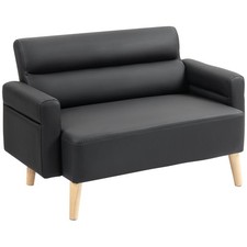 HOMCOM 2 Seater Sofa Settee